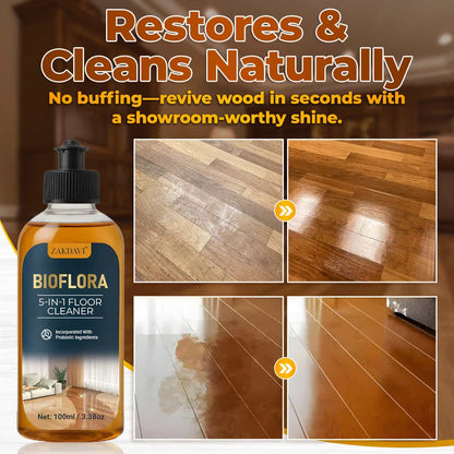ZAKDAVI™ 5-in-1 Floor Cleaner - Fast-Drying, Antibacterial, and Eco-Friendly Solution