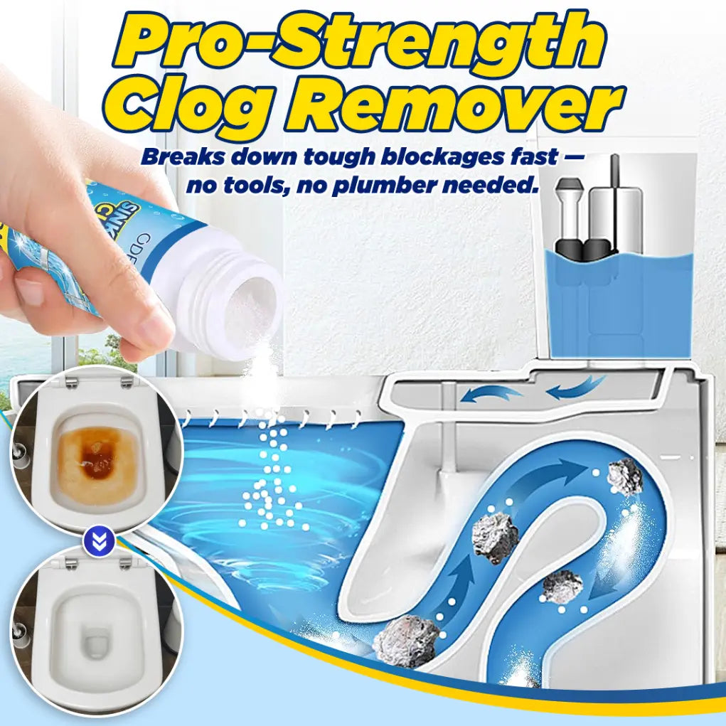🚀ODEIUN™ Rapid Drain Opener: Pro-Strength & Pipe-Safe Clog Remover🚀
