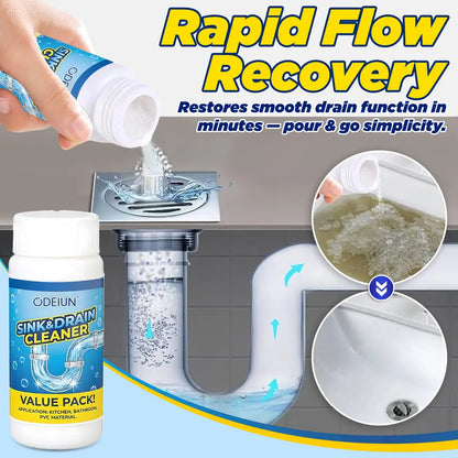 🚀ODEIUN™ Rapid Drain Opener: Pro-Strength & Pipe-Safe Clog Remover🚀