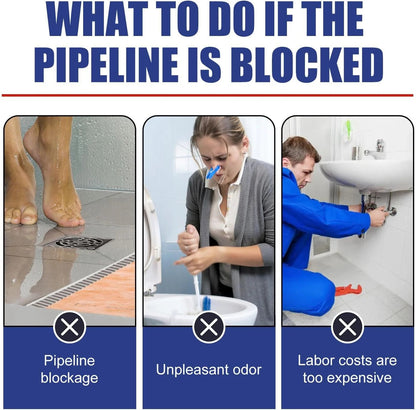 🚀ODEIUN™ Rapid Drain Opener: Pro-Strength & Pipe-Safe Clog Remover🚀
